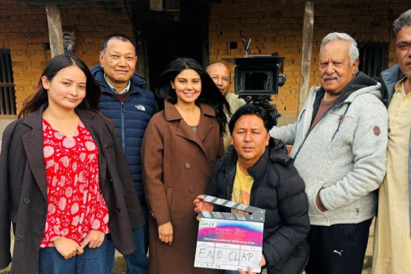 नीर शाहको फिल्म ‘कमला मिस’को छायांकन सकियो